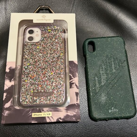 Pela GREEN SUMMIT iPhone XR Case and Nanette Lepore iPhone XR Glitter Case - Picture 6 of 11